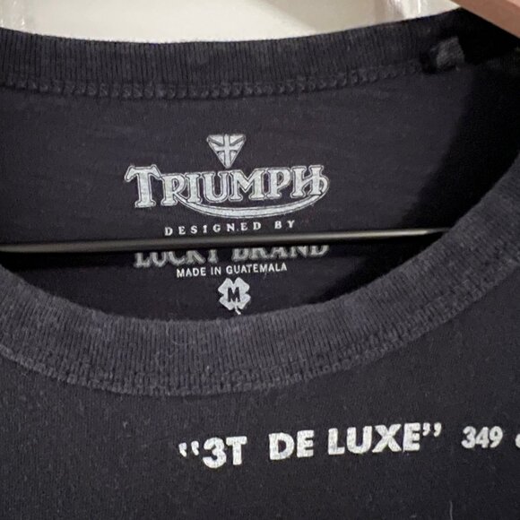 Lucky Brand Triumph T-shirt size medium - Picture 2 of 3